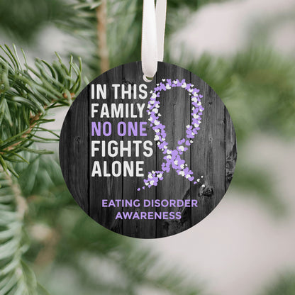 Eating Disorder Awareness Christmas Ornament