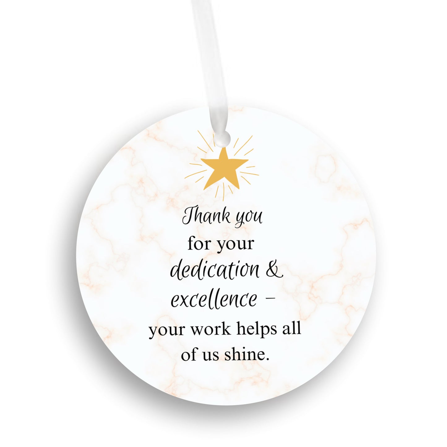 Thank you Ornament, Christmas Thank you Ornament, Christmas Thank you gift